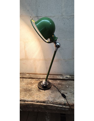 Lampe d'atelier jielde un bras vert...