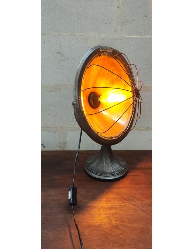 Lampe industrielle ancien chauffage Calor cuivré gm