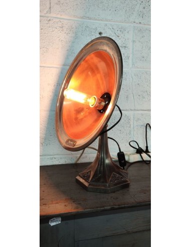 Lampe industrielle ancien chauffage Thermor